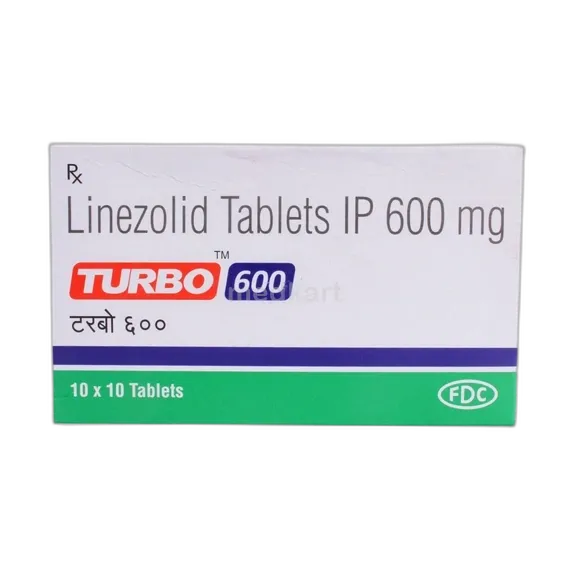 turbo 600mg tablet 10's